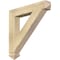 Ekena Millwork Traditional Arts & Crafts Rough Sawn Bracket, Douglas Fir, 4"W x 26"D x 26"H BKT04X26X26TRA03RDF - alternate 1